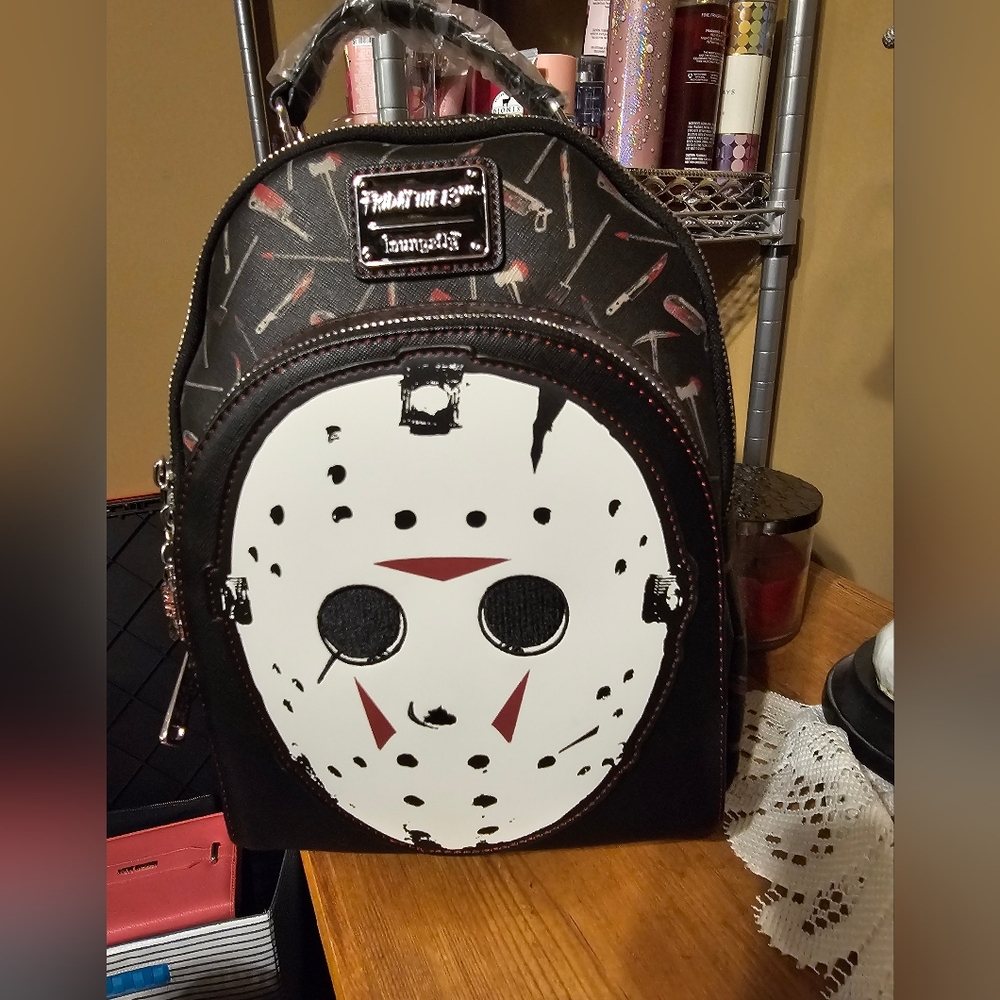 NWT LOUNGEFLY FRIDAY THE 13TH BACKPACK